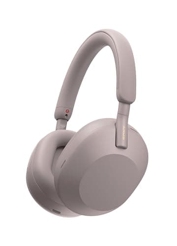 Sony WH-1000XM5 Premium Noise Cancelling Wireless Headphones, Smoky Pink