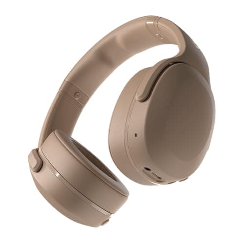 Skullcandy Crusher Evo Wireless Bluetooth Headphones with Multi-Sensory Bass, Noise Isolating Over-Ear Fit, Up to 40 Hours Battery, Microphone for iPhone Android - Primer