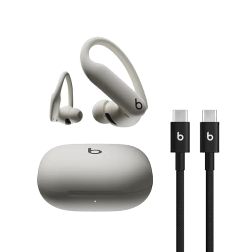 Beats Powerbeats Pro 2 - Wireless Bluetooth Earbuds with USB-C Charging Cables (1.5 m) - Quick Sand