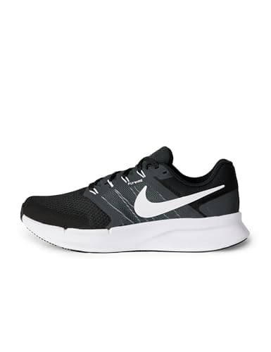 Nike Women's Run Swift 3 Road Running Shoes, Black/White-Dark Smoke Grey, 5