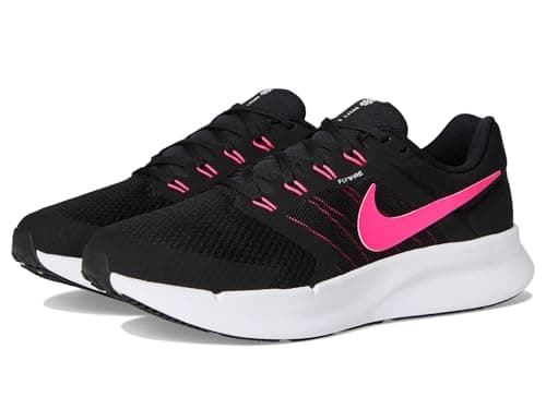 Nike Women's Run Swift 3 Road Running Shoes, Black/Hyper Pink-White, 5