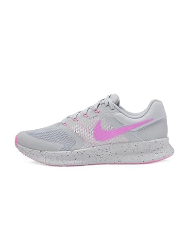 Nike Women's Run Swift 3 Road Running Shoes, Vast Grey/Playful Pink-Light Smoke Grey, 5