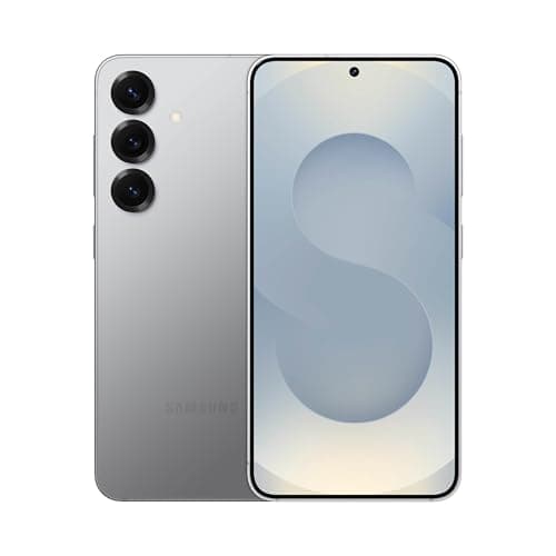 Samsung Galaxy S25 Cell Phone, 128GB Smartphone, Unlocked Android, AI Night Mode Camera, Snapdragon 8 Elite Fast Processor, ProScaler Display, 4000mAh Battery, 2025, US 1 Yr Warranty, Silver Shadow