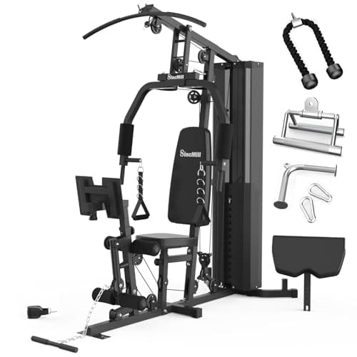 Home Gym SCM-1148L&5003 148LB Multifunctional Full Body Home Gym Equipment for Home Workout Equipment Exercise Equipment Fitness Equipment SincMill