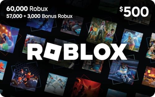 Roblox Digital Gift Card - 60,000 Robux [Includes Exclusive Virtual Item] [Digital Code]