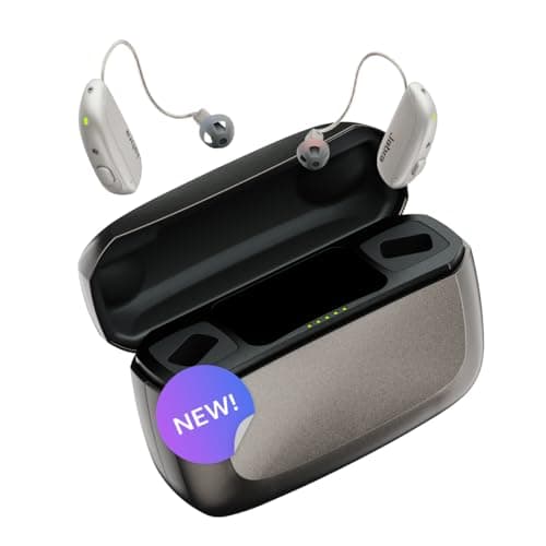 Jabra Enhance Select 700 Clinic-Quality OTC Hearing Aids, Licensed Audiology Services Included, Bluetooth LE Audio & Streaming for iOS/Android, Nearly Invisible & Comfortable, Silver