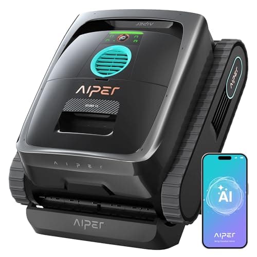 (2026 New) AIPER Scuba V3 AI Vision Cordless Robotic Pool Cleaner, 10x Faster Pool Cleaning with AI Patrol, 24/7 Auto Cleaning, Smart Waterline Parking & Multi-Layer Filtration