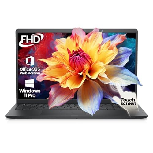 Dell 15 Touchscreen Laptop, Intel 10-Core i5-1334U (Beat i7-1250U) 15.6" FHD IPS Anti-Glare Display Business Laptop, 20GB RAM & 512GB SSD, Lifetime Windows 11 Pro with AI Copilot