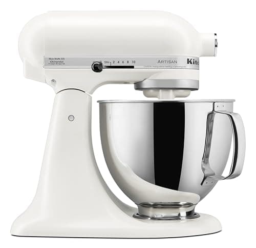 KitchenAid Artisan Series 5 Quart Tilt Head Stand Mixer, KSM150PS, Porcelain