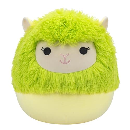 Squishmallows Original 14in Cavaleri The Lime Green Alpaca – Official Jazwares Plush (Large)