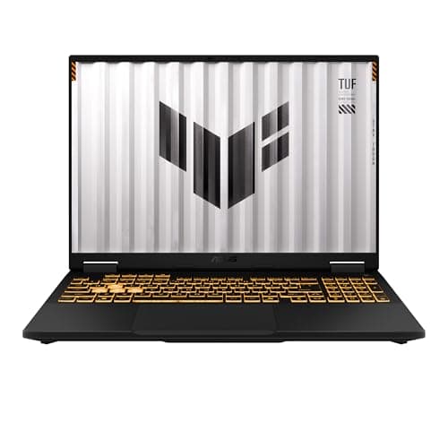 ASUS TUF Gaming F16 (2025) Gaming Laptop, 16” FHD+ 165Hz 16:10 Display, Intel® Core™ i5 Processor 13450HX, NVIDIA® GeForce RTX™ 5050, 16GB DDR5, 512GB PCIe Gen4 SSD, Wi-Fi 6E, Win 11 Home