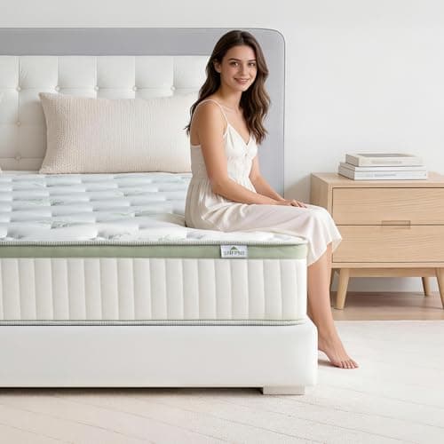 King Size Mattress,12 Inch King Mattress in a Box,Memory Foam Hybrid Mattress,with Individual Pocket Spring - Pressure Relief, Motion Isolation, Cool Sleep, CertiPUR-US Certified, 80''L x 76''W