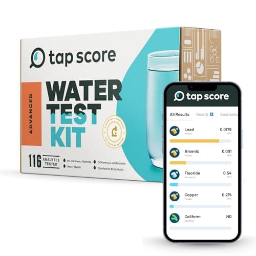 Advanced Home Water Test Kit | Well or City | EPA Certified Drinking Water Labs | Tests for: 116 Analytes, incl. Lead, Copper, Hardness & Alkalinity and More | #1 Best Home Water Test - Wirecutter