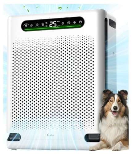 FreAire Air Purifiers for Home Large Room Up to 2600 Ft², HAP605 White